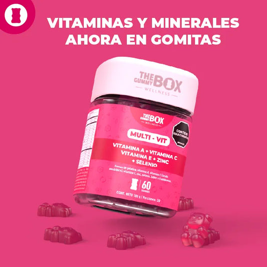 Multivitamínicos en gomitas💪🏻